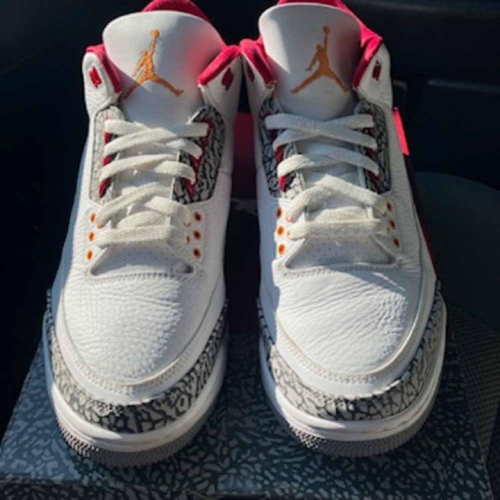 Air Jordan 3s Cardinal Red